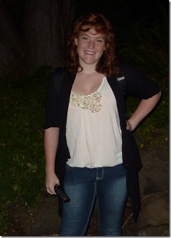 Mimi's first day of school picture
